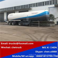 Transporte de 15800gallons de 55000liters LPG tanque semirremolque